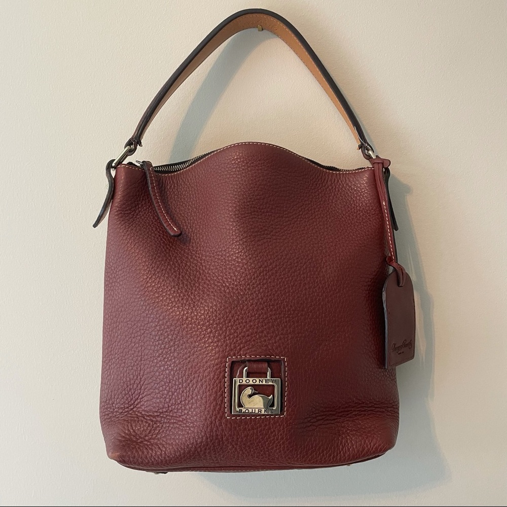 Dooney & Bourke Medium Brown North/South Sac
